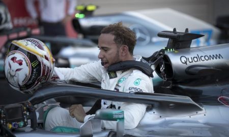 Lewis Hamilton da Mercedes