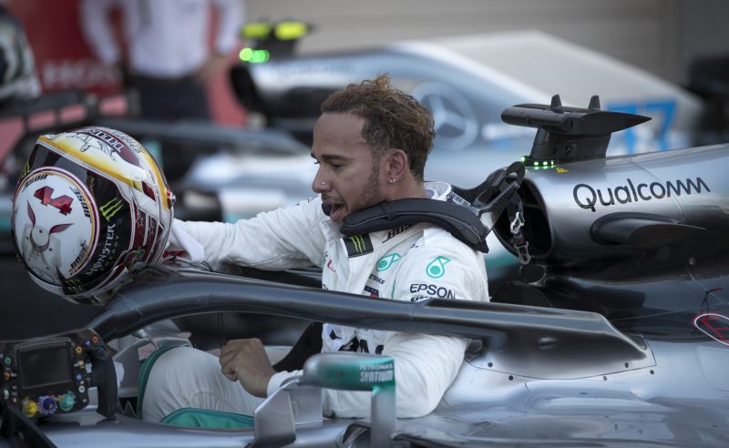 Lewis Hamilton da Mercedes