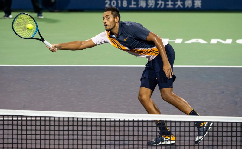 O tenista Nick Kyrgios