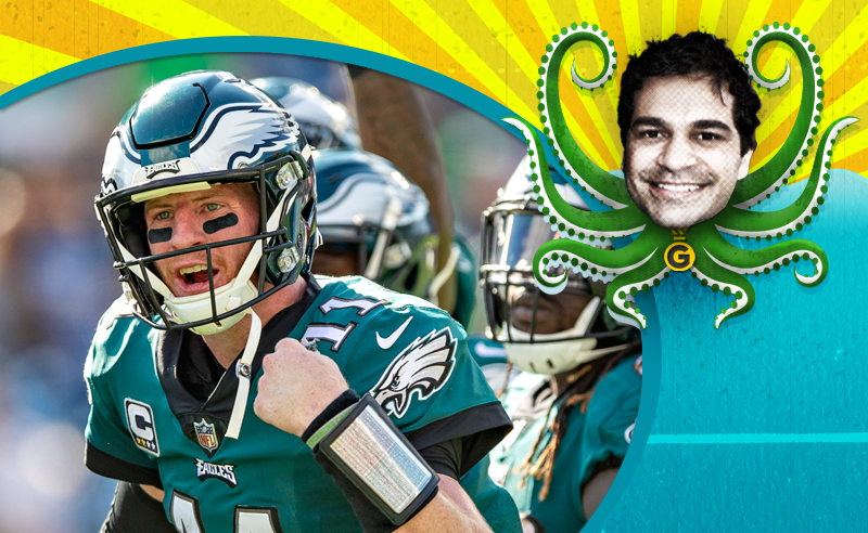 Carson Wentz dos Philadelphia Eagles