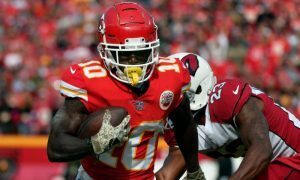 Tyreek Hill dos Kansas City Chiefs