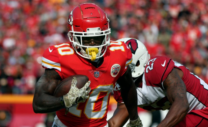 Tyreek Hill dos Kansas City Chiefs