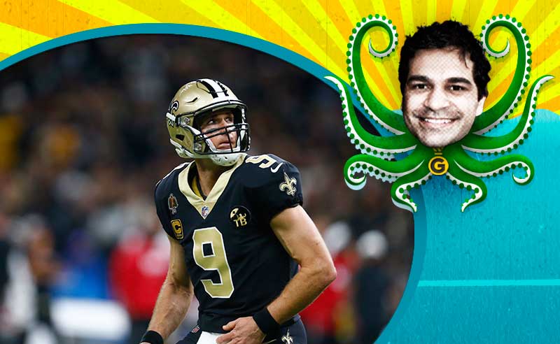 Drew Brees dos New Orleans Saints