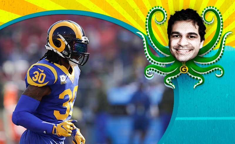 Todd Gurley dos Los Angeles Rams