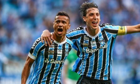 Jogadores do Grêmio