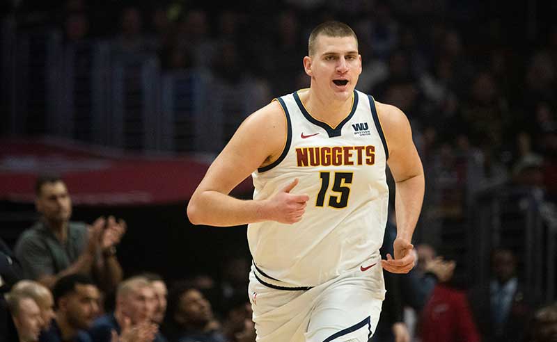 Nikola Jokic dos Denver Nuggets