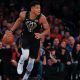 Giannis Antetokounmpo dos Milwaukee Bucks