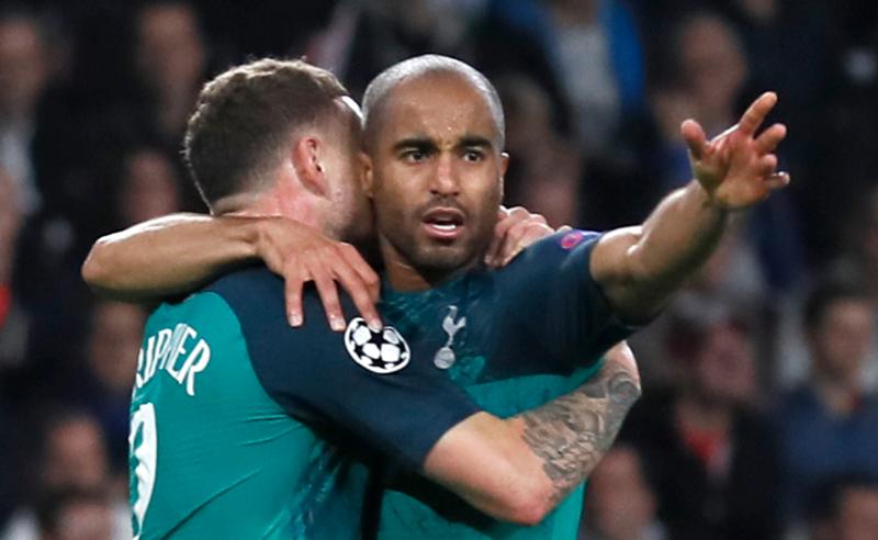 Lucas Moura do Tottenham
