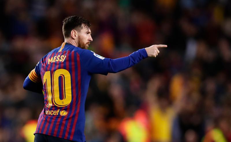 Lionel Messi do Barcelona