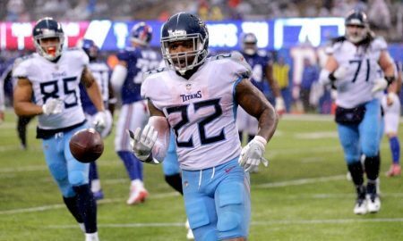 Derrick Henry dos Tennessee Titans