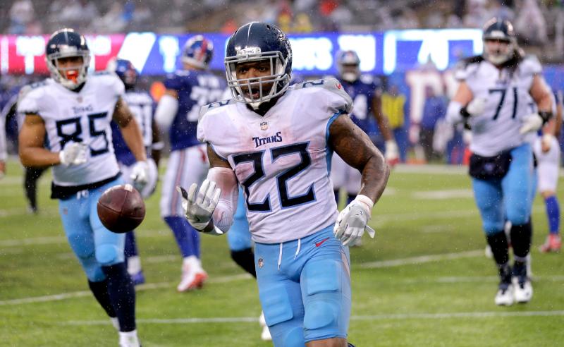 Derrick Henry dos Tennessee Titans