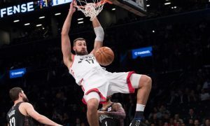 Jonas Valanciunas dos Toronto Raptors