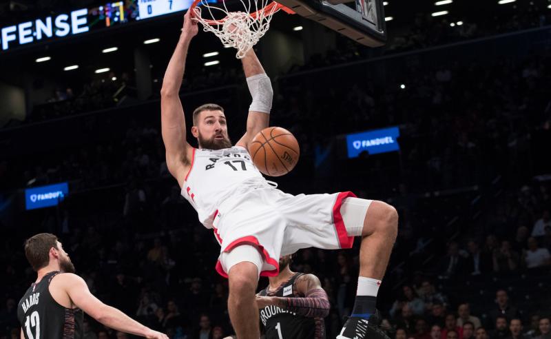 Jonas Valanciunas dos Toronto Raptors