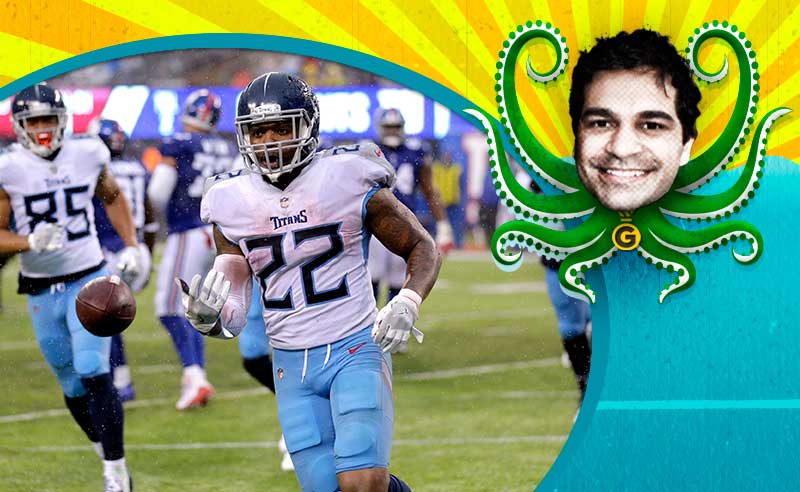 Derrick Henry dos Tennessee Titans