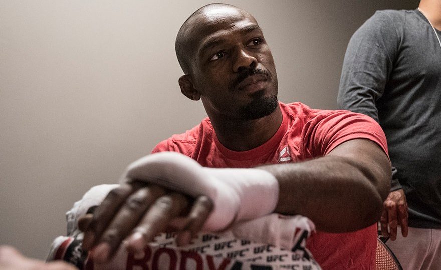 Jon Jones nos bastidores do UFC 232