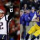 Tom Brady dos Patriots e Jared Goff dos Rams