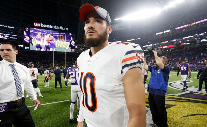 Mitchell Trubisky dos Chicago Bears