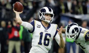 Jared Goff dos Los Angeles Rams