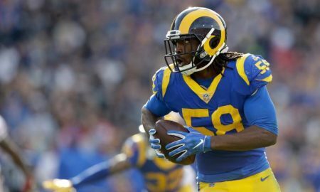 Cory Littleton dos Los Angeles Rams