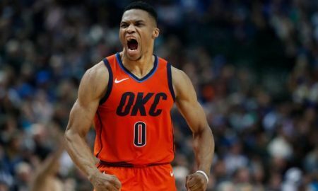 Russell Westbrook dos Oklahoma City Thunder