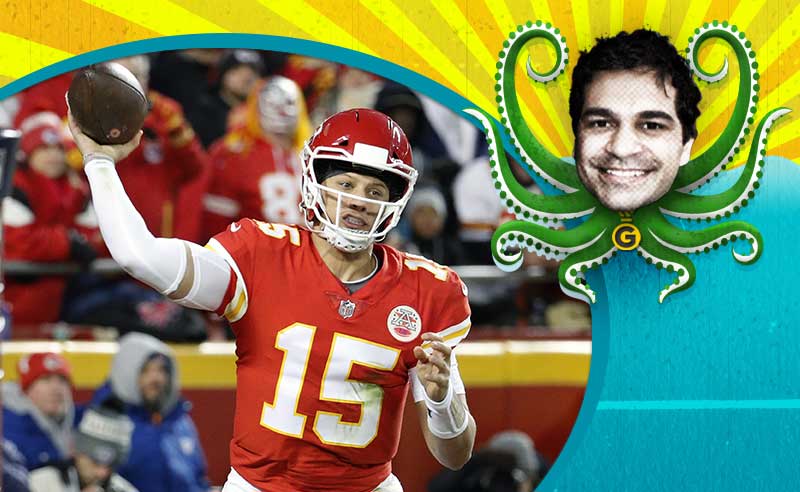 Patrick Mahomes dos Kansas City Chiefs