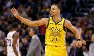 Stephen Curry dos Golden State Warriors