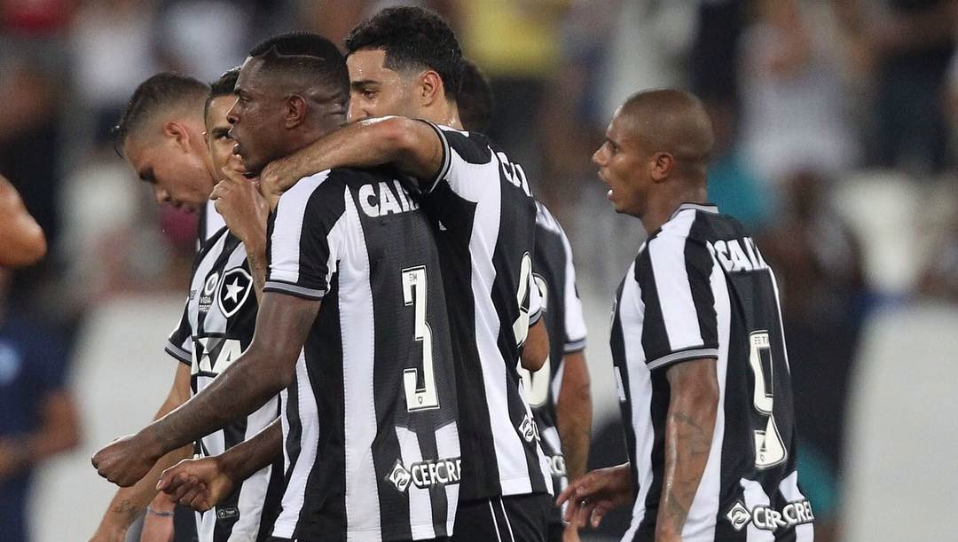 Jogadores do Botafogo