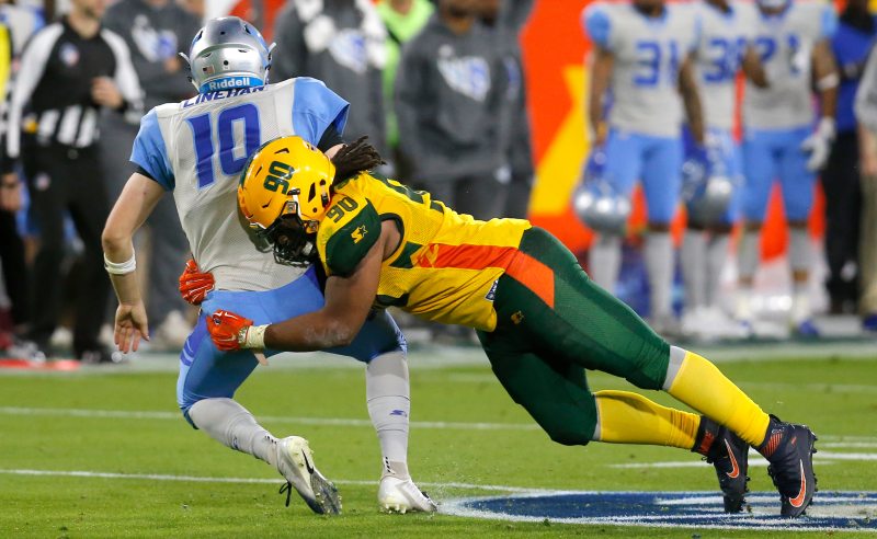 Arizona Hotshots x Salt Lake Stallions pela AAF
