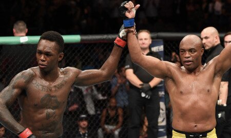 Anderson Silva foi derrotado por Israel Adesanya na luta principal do UFC 234, em Melbourne, Austrália