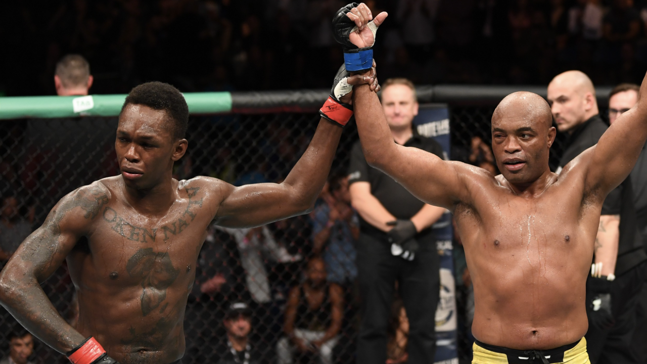 Anderson Silva foi derrotado por Israel Adesanya na luta principal do UFC 234, em Melbourne, Austrália