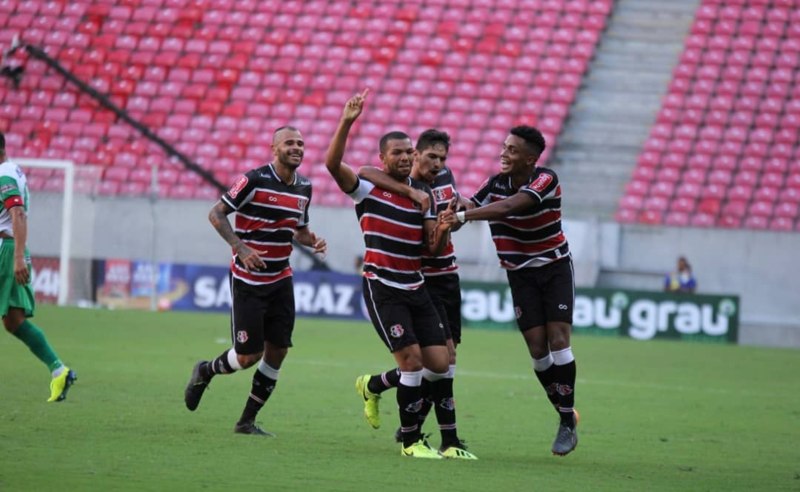 Jogadores do Santa Cruz