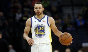 Stephen Curry dos Golden State Warriors