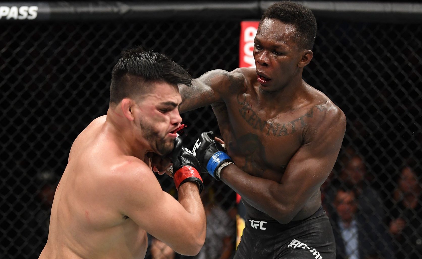Kelvin Gastelum x Israel Adesanya no UFC 236