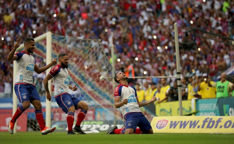 Jogadores do Bahia