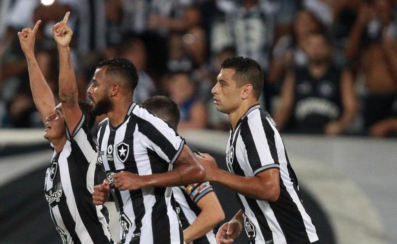 Jogadores do Botafogo