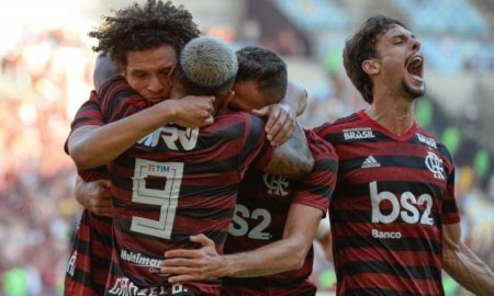 Jogadores do Flamengo