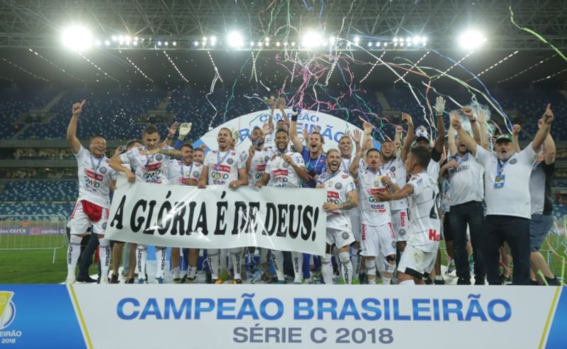 Operário-PR vencedor da Série C 2018