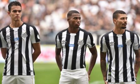 Jogadores do Santos