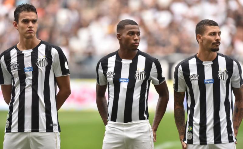 Jogadores do Santos