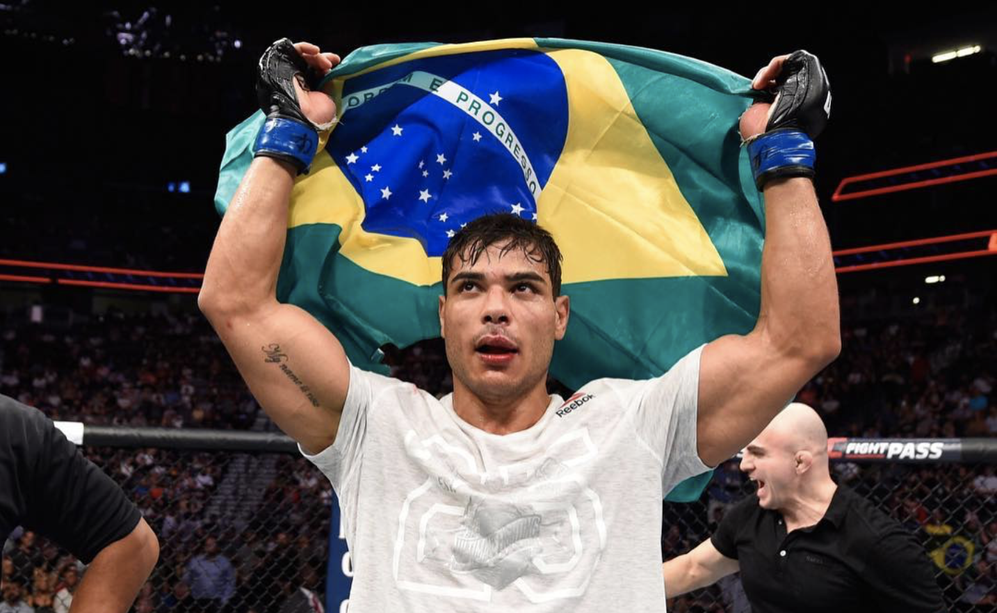 Paulo Borrachinha é atleta peso-médio do UFC