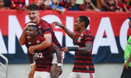 Jogadores do Flamengo