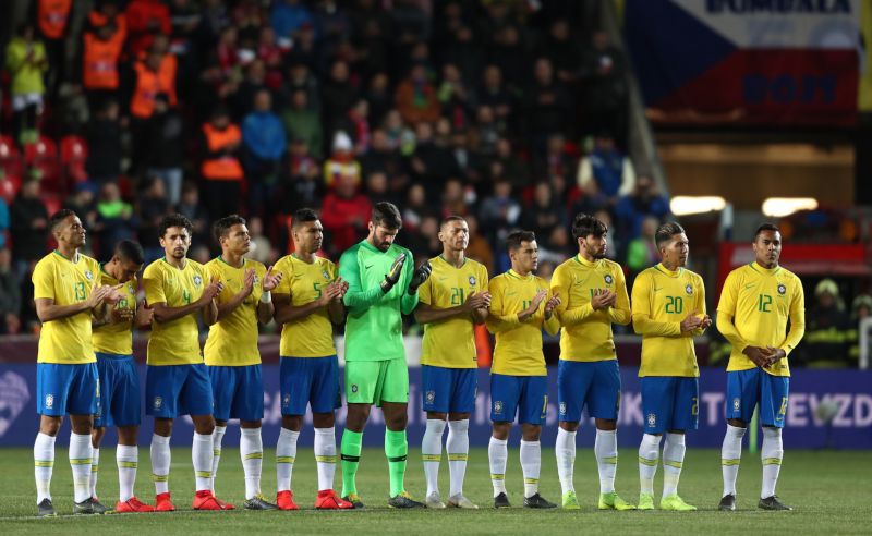 Jogadores da Seleção Brasileira