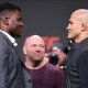 Francis Ngannou encara Junior Cigano antes do UFC Minneapolis