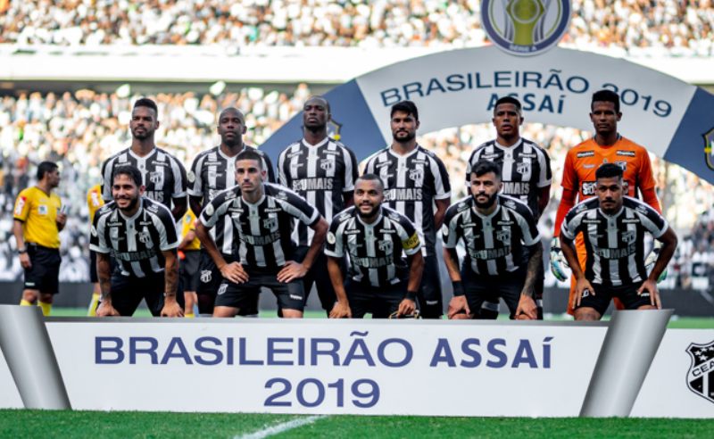 Jogadores do Ceará