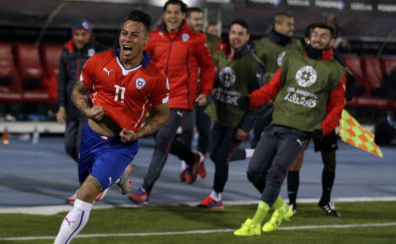Eduardo Vargas do Chile