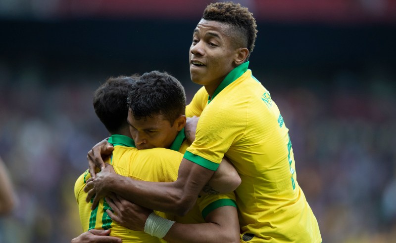Jogadores da Seleção Brasileira