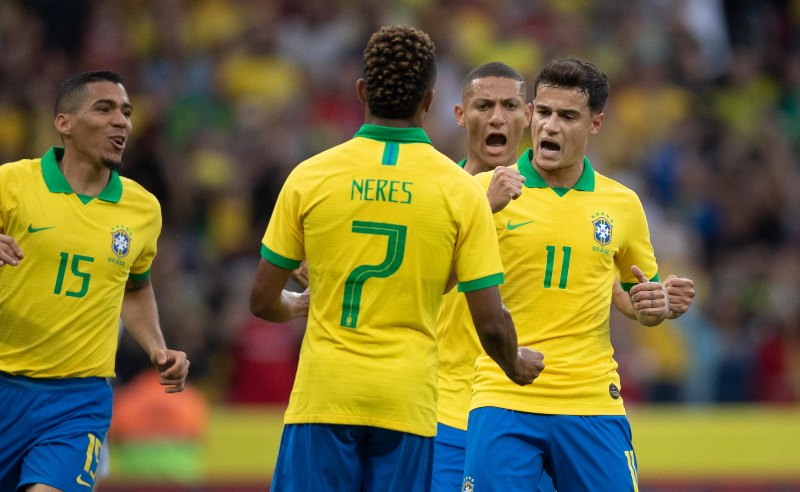 Jogadores da Seleção Brasileira