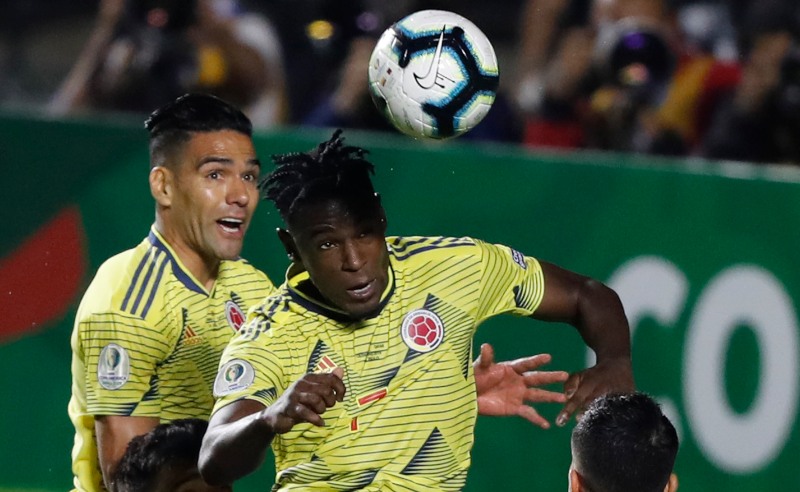 Duvan Zapata da Seleção Colombiana