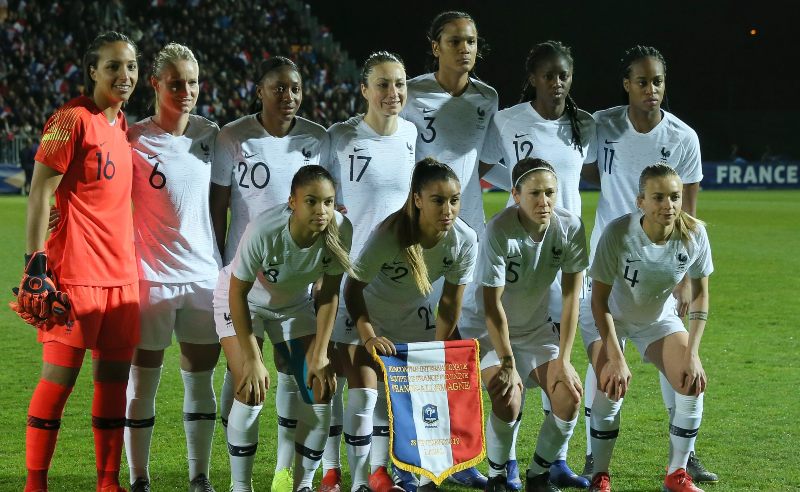 Jogadoras da Seleção Francesa Feminina