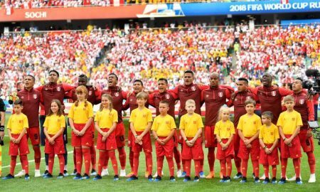 Jogadores da Seleção Peruana